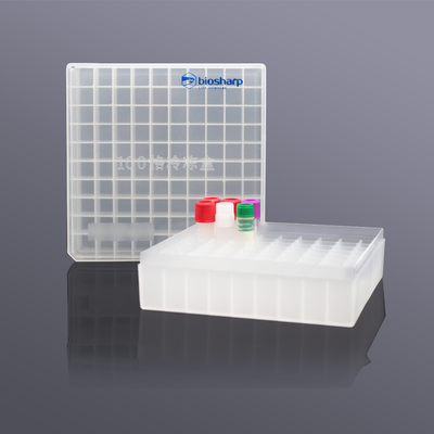 2ml塑料冻存盒(PP,透明）